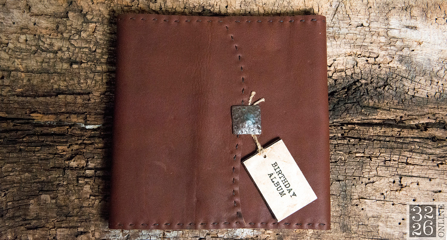 © 3226 Online, LLC, Sara Weinberger. All rights reserved. Bound by Sara. Leather bound photo albums, birthday albums, wedding albums, travel albums, baby albums