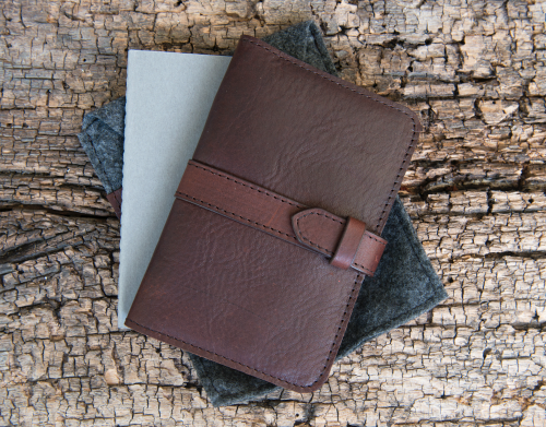 leather small journal