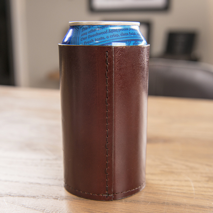 leather koozie