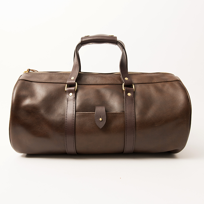 leather duffle bag